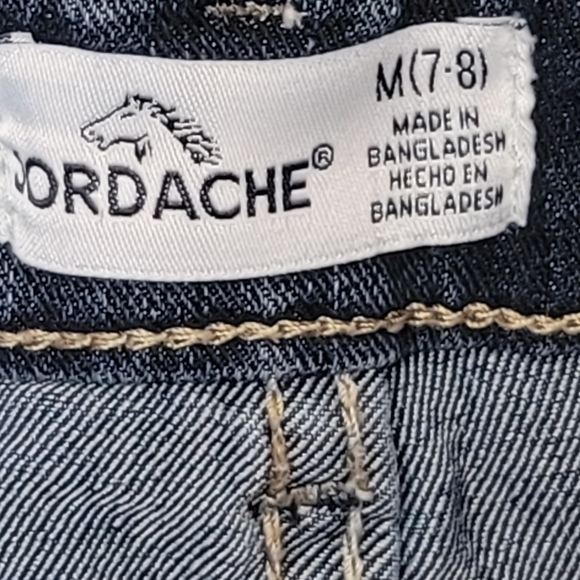 Girls Jordache Overall Shorts - Picture 5 of 9